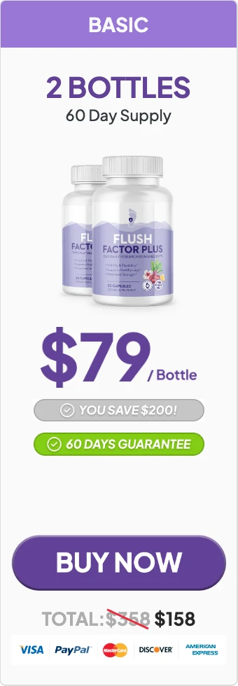 Flush Factor Plus 2 bottles